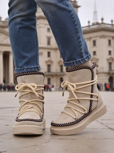 Royalfashion Женские сапоги с шнуровкой Stozi