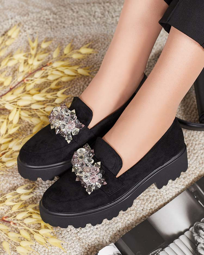 Royalfashion Женские мокасины с орнаментом Leyla