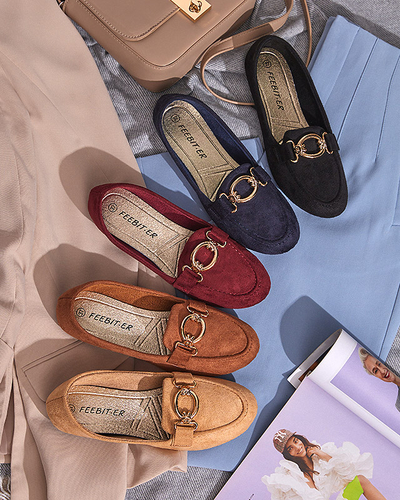 Ekologiški kupranugarių zomšiniai batukai Brussi - Avalynė