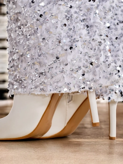 Женские ботинки Royalfashion с цирконами Endove