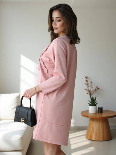 Royalfashion moterų audinio suknelė