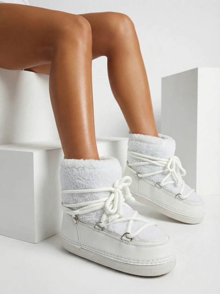 Moteriški sniego batai su kailiuku Uvella