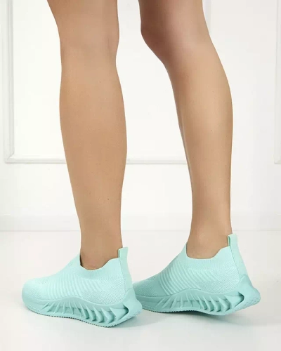 OUTLET Женские кроссовки без шнуровки Mint Dinging - Обувь