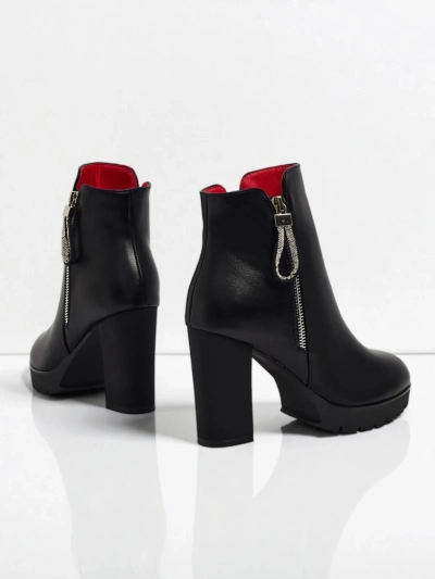 Moteriški eko odos aulinukai su storu kulnu Marellin