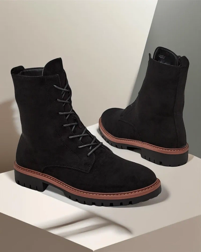 Royalfashion Женские ботинки на шнуровке Gosop
