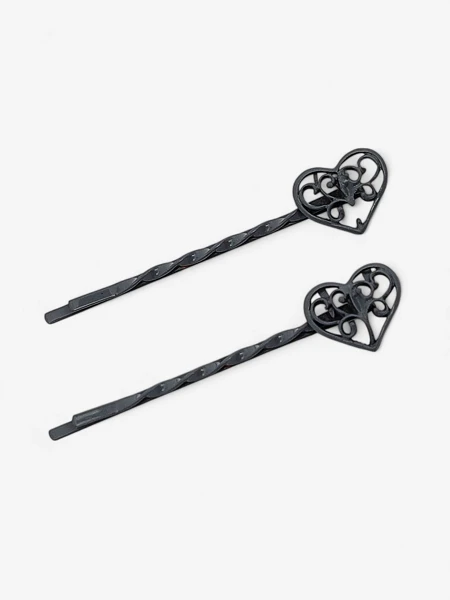 Royalfashion Заколки для волос с сердечками