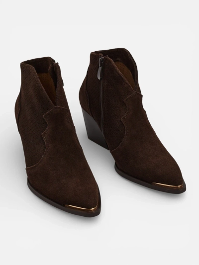 Женские ботильоны-ковбойки из натуральной кожи Nilof