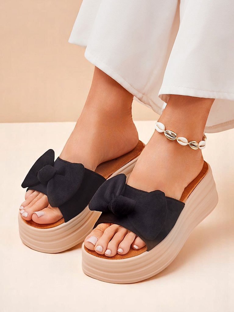 Royalfashion Женские шлепанцы на платформе Givan