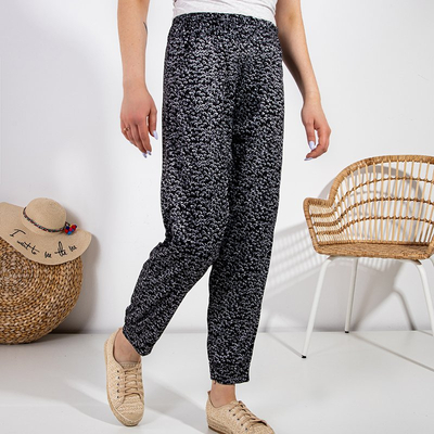 Женские брюки с узором PLUS SIZE