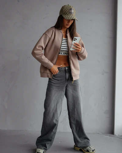 Royalfashion Užtraukiama bomber jaketa