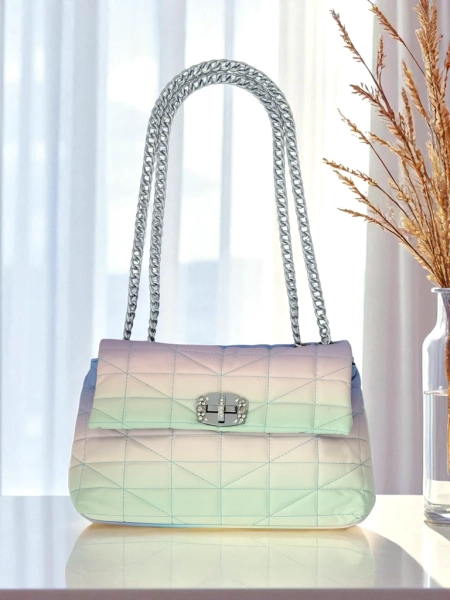 Royalfashion Maža moteriška rankinė, pagaminta iš ombre ekologiškos odos Sophie Rose