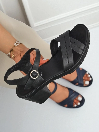 Royalfashion Women's High Heel Sandals SoleAura - Straight Fire Edition