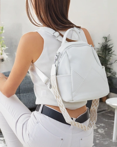 Royalfashion Mažas moterų ekologiškos odos kuprinės