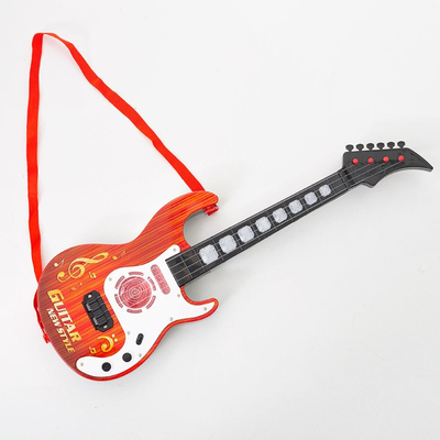 Raudona vaikiška elektrinė gitara - Žaislai