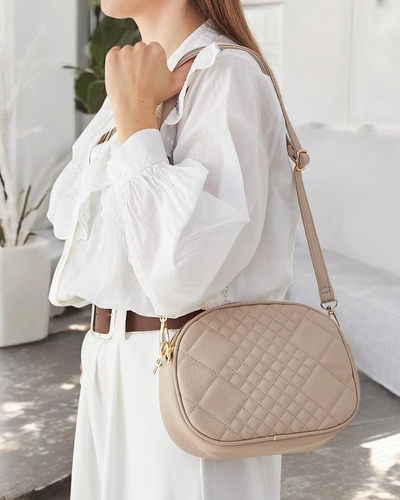 Royalfashion Овальная маленькая женская сумка из эко-кожи