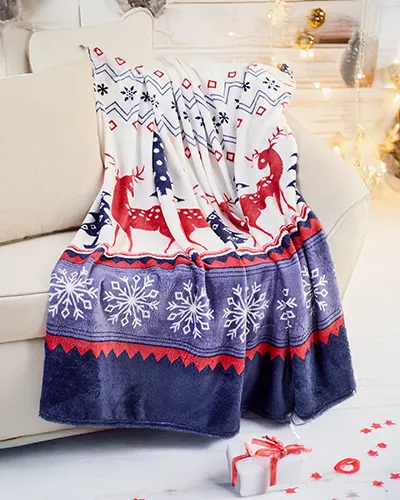 Royalfashion Kalėdinė antklodė 160x200