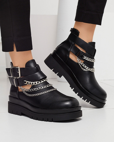 Moteriški aulinukai juodos spalvos Setica - Avalynė