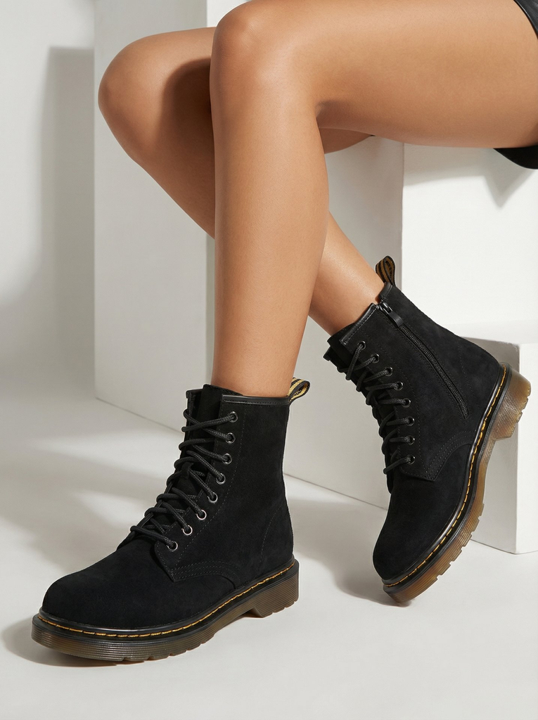 Karališkoji mada Moterų batai su sagomis prie gležną Rullo