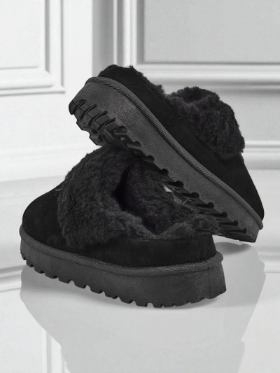 Velour Fang Shorty Snow Boot Kicks