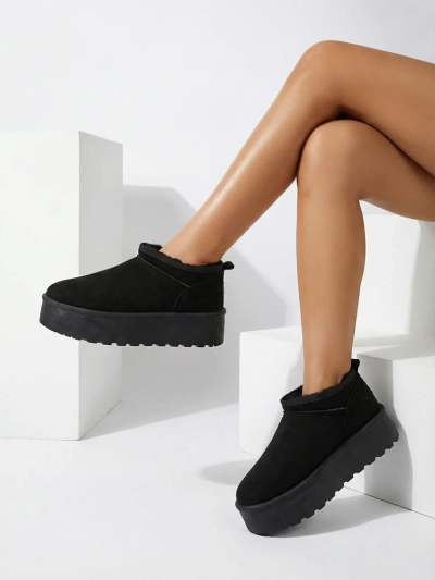 Royalfashion Moteriški trumpi batai a'la sniego batai Ozozi