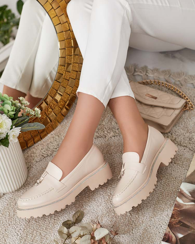 Royalfashion Женские мокасины с цирконами Ali