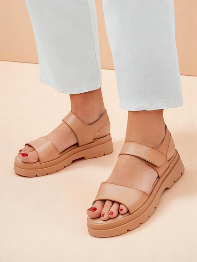 Royalfashion moteriškos basutės su storesniu padu Otvanna