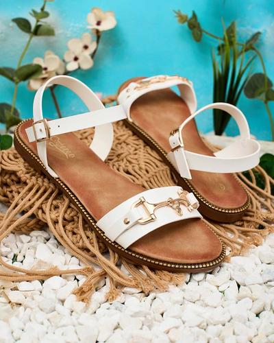 Royalfashion Dekoruoti moteriški sandalai Umbe