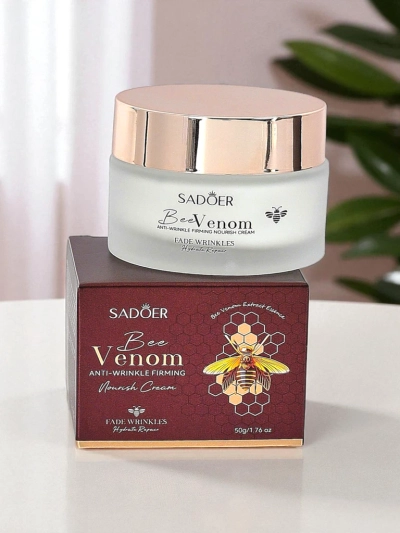 Sadoer Venusta BeeVenom Moisturizing Anti-Wrinkle Cream 50g for All Skin Types