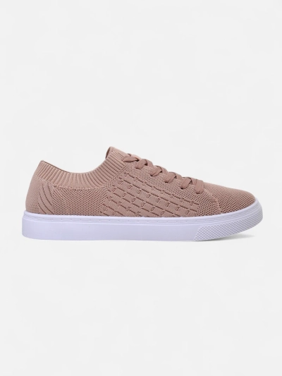 Женские кроссовки Royalfashion Calista Rosa - розовые туфли на весну и лето