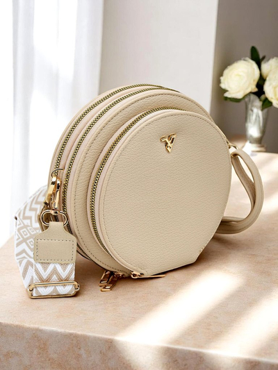 Royalfashion Daugiapusė Luna Mini rankinė-piniginė su dirželiu