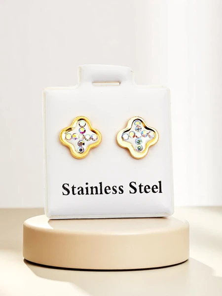 Royalfashion Moteriški auskarai su cirkoniais