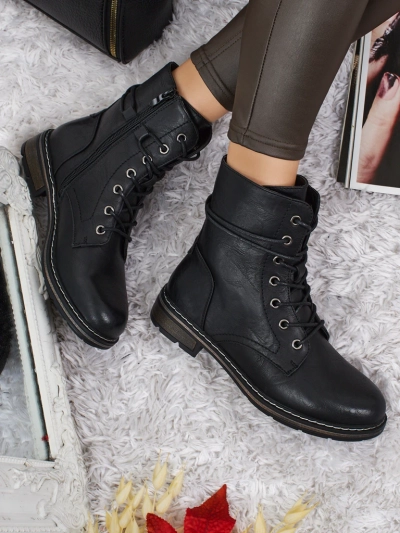 Женские ботинки Ravonna из экокожи на шнуровке