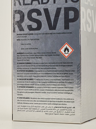 Įkvėptas vyrams skirtas „Eau de Parfum“ IXIX Ready to Platinum