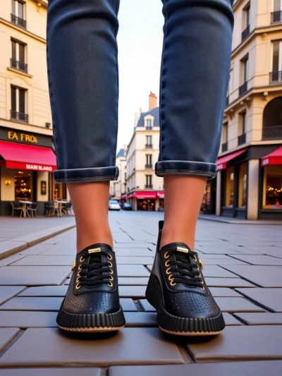 Женские спортивные перфорированные кроссовки Royalfashion Jovenes