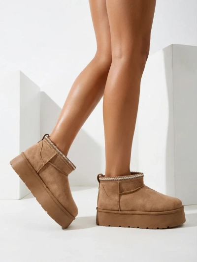 Royalfashion Moteriški trumpi batai a'la sniego batai Xoalla