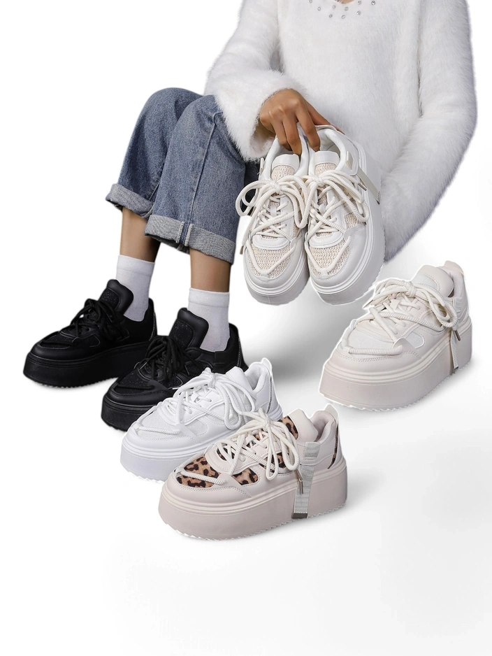 Royalfashion Moteriški platforminiai sportiniai bateliai Aeroll