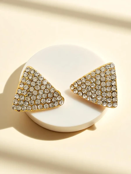 Royalfashion Moteriški segami auskarai su cirkoniu