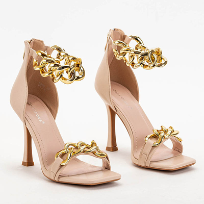 Черные босоножки Tajla