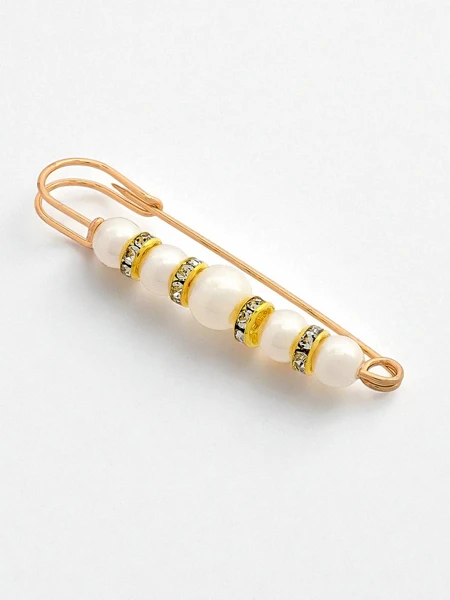 Ozdobna broszka damska z perełkami Anthea Aurelia