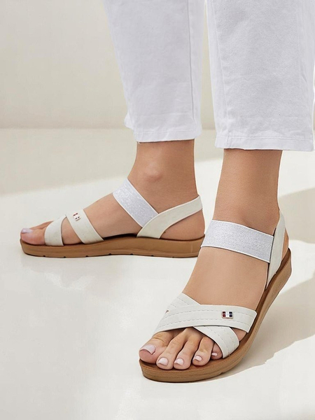 Royalfashion moteriški sandalai su elastingais dirželiais Zerefis