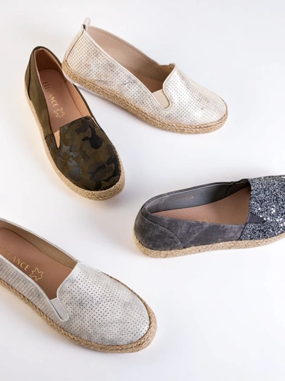 Žalios moteriškos espadrilės „Nuhente camo“ - Avalynė