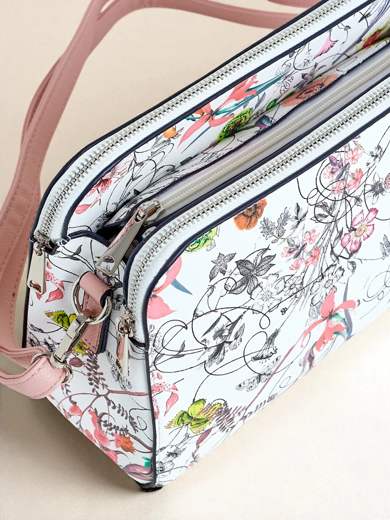 Royalfashion Maža moteriška rankinė pagaminta iš ekologiškos odos Florentia