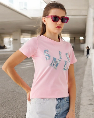 Royalfashion medvilninė moterų bluzonė su užrašu