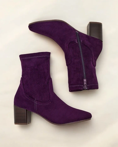 Женские ботильоны на каблуке Royalfashion Florin