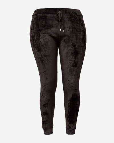 "Royalfashion" Moteriškos apšiltintos sportinės kelnės su apvadais