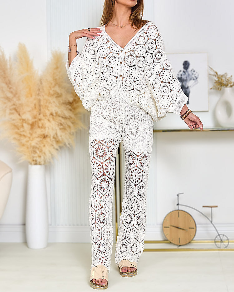 Royalfashion Moteriškas nėrinių rinkinys