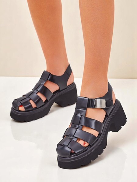 Royalfashion moteriškos sandalės romėnišku Bratz stiliumi