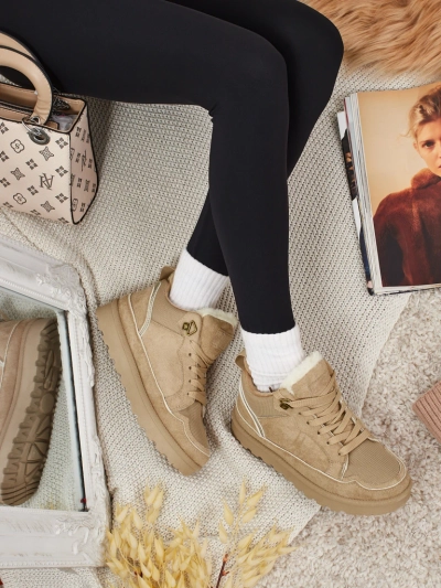 Женские утепленные кроссовки Faylo