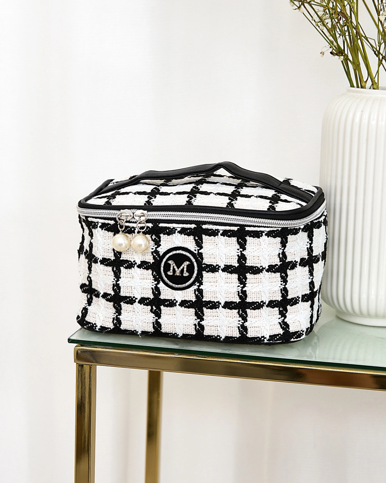 "Royalfashion" moteriška languota kosmetinė baltos spalvos