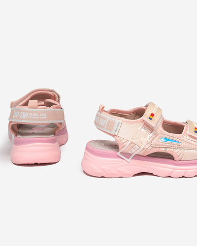 Босоножки для девочки в розовом цвете Umaf- Shoes